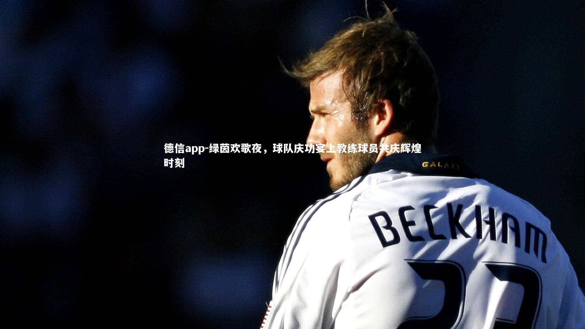 德信app-绿茵欢歌夜，球队庆功宴上教练球员共庆辉煌时刻
